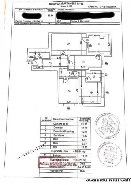 3 camere, posibilitate parcare, Pallady-Metropolitan Policolor