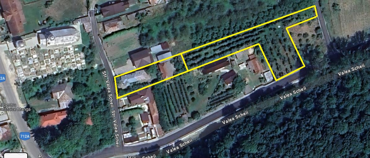 CASA SI LIVADA/ZONA DE DEALURI IMPADURITE/VALEA SCHEII/MANGA/VOINESTI/DAMBOVITA