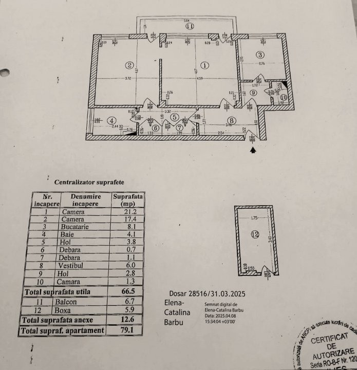 APARTAMENT DE INCHIRIAT/DOUA CAMERE/ETAJ 4/EMINESCU/TEATRUL METROPOL