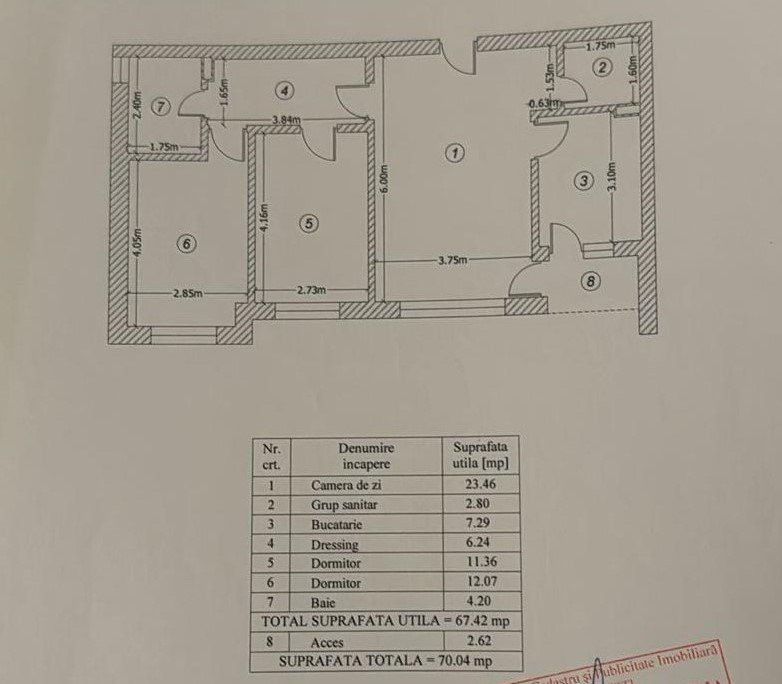 APARTAMENT TREI CAMERE/PARTER/GRADINA/LOC DE PARCARE/GREENFIELD BANAESA