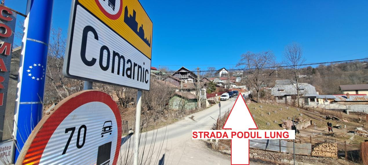 TEREN INTRAVILAN, 2142 mp, COMARNIC PRAHOVA, PODUL LUNG