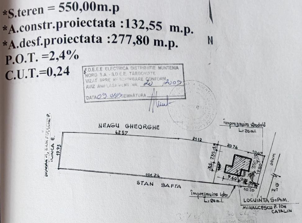 PROPRIETATE DEOSEBITA-CASA & LIVADA-SAT MANGA, COM. VOINESTI, JUD. DAMBOVITA