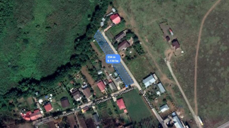 Vanzare teren 1300 mp intravilan Gradistea, Ilfov