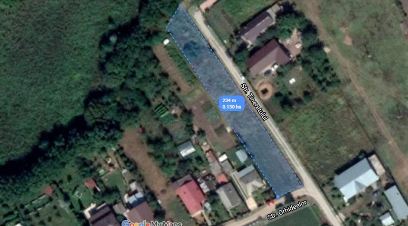 Vanzare teren 1300 mp intravilan Gradistea, Ilfov