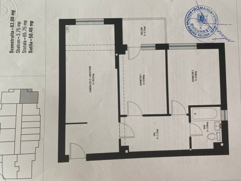 Vanzare 3 camere mobilat, utilat, `ca din cutie`, Palladium Residence